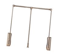 Saliscendi per Armadio Binario Idraulico Supporto Estensibile Appendiabiti per