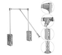 Nisko SALISCENDI per ARMADIO meccanismo appendiabiti AMMORTIZZATO SOFT (450-600 mm)