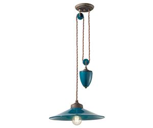 SALISCENDI SOSPENSIONE D.35 COLORS VERDE PETROLIO C1632(VPE)