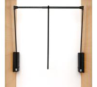 Saliscendi x armadio - SERVETTO 3000 - Per mobile larghezza da 77cm a 120cm - NE