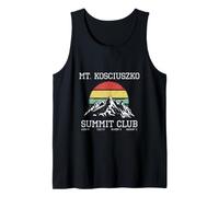 Salita Monte Kosciuszko Summit Club Sun Australia Escursionismo Canotta