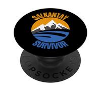 Salkantay Trekking Survivor Cuzco Cusco Machu Picchu Perù PopSockets PopGrip Adesivo