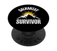 Salkantay Trekking Survivor Cuzco Cusco Machu Picchu Perù PopSockets PopGrip Adesivo