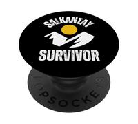 Salkantay Trekking Survivor Cuzco Cusco Machu Picchu Perù PopSockets PopGrip Adesivo
