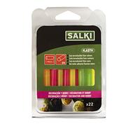 SALKI 430106 - Blister 22 u cola termoencolar ø7,5 x 95 mm flúor mix