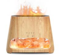 SALKING 2 in 1 diffusore di olio essenziale & Lampada 100% Puro sale himalaya