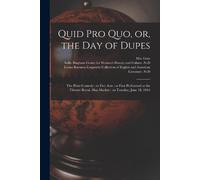Sallie Bingham Center for Women's His... Leona Bow Quid pro Quo, or, (Tascabile)