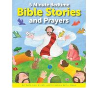 Sally Ann Wright 5 Minute Bedtime Bible Stories and Prayers (Tascabile)