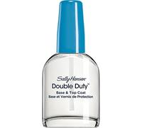 Sally Hansen - Base 3 Top Coat Double Duty - Doppia Base Rinforzante e Top Coat Trasparente 2in1 - 13,3 ml