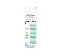 Sally Hansen Finti unghie Salon Effects Perfect Press-On, 021 MAKING A SPLASH, non danneggia le unghie naturali, manicure veloce e semplice, risultati professionali, capsule riutilizzabili.