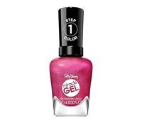 Sally Hansen Miracle Gel Supercharged Pinks, Berry Best Effort, Smalto per unghie, Color Grip Complex, A lunga durata, 14.7ml