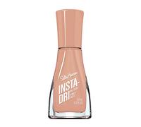 Sally Hansen Smalto per Unghie Insta-Dri, Formula 3 in 1, Base, Colore e Top Coat, Asciuga rapidamente, Pennello di Precisione, 138 Instant Coffee