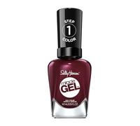 Sally Hansen Smalto Unghie Miracle Gel, Smalto Gel Senza Lampada UV, Effetto Manicure Professionale, 480 Wine Stock