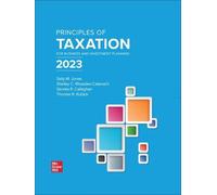 Sally M Jones Shelley C Principles of Taxation for Business (Copertina rigida)