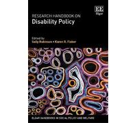 Sally Robinson Research Handbook on Disability Policy (Copertina rigida)