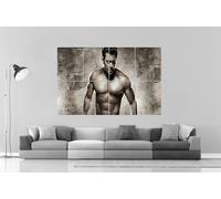 Salman Khan Torso Nudo Bollywood Wall Arte locandina Grande Formato A0 Stampa