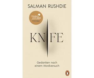 Salman Rushdie Be Knife: Gedanken nach einem Mordversuch. Deu (Copertina rigida)