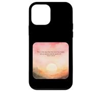Salmi 118:24 Questo è il giorno in cui il Signore ha fatto gioire della fede felice Custodia per iPhone 12 mini