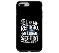 Salmi 91:2 "Él es mi refugio mi lugar seguro" Versetto della Bibbia Custodia per iPhone 7 Plus/8 Plus