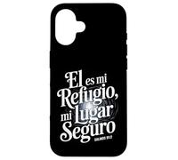 Salmi 91:2 in spagnolo - "Él es mi refugio lugar seguro" Custodia per iPhone 16