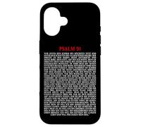 Salmi 91 Versi Biblici Protezione Benedizione di sicurezza (GERMAN) Custodia per iPhone 16