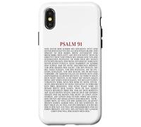 Salmi 91 Versi Biblici Protezione Benedizione di sicurezza (GERMAN) Custodia per iPhone X/XS