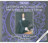 Audio Cd Giovanni Paolo Colonna - Salmi Da Vespro Per Il Giorno Di San Petronio