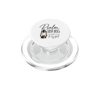 Salmo 119:105 | Lampada ai Miei Piedi Disegno Cristiano PopSockets PopGrip per MagSafe