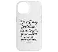 Salmo 119 133 Dirigere le Mie Orme Secondo La Tua Parola Dio Custodia per iPhone 14