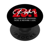 Salmo 23 Il Signore è il mio pastore Versetti della Bibbia cattolica PopSockets PopGrip Adesivo