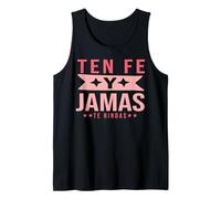 Salmo 23 Spanish Religious Faith Tee Fe, Esperanza, y Amor Canotta