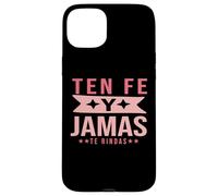 Salmo 23 Spanish Religious Faith Tee Fe, Esperanza, y Amor Custodia per iPhone 15 Plus