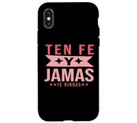 Salmo 23 Spanish Religious Faith Tee Fe, Esperanza, y Amor Custodia per iPhone X/XS