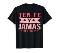 Salmo 23 Spanish Religious Faith Tee Fe, Esperanza, y Amor Maglietta