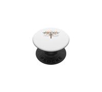 Salmo 89:1 Gesù Tshirt Cristianesimo Maschile Cristo Dio PopSockets PopGrip Adesivo