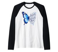 Salmo spaventosamente Realizzato meravigliosamente 139:14 Versetto della Bibbia Maglia con Maniche Raglan