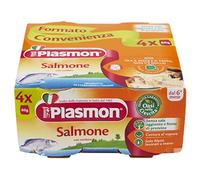 Salmon and Vegabes - Mangime per neonati, 4 x 80 g