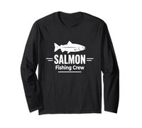 Salmon Fishing Crew River Hunter Maglia a Manica