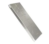 Salmon Holder, Stainless Rack, 21,26 x 5,51 x 1,57 pollici, Flame Cookware, Flat Exterior, Secure Design for Outdoor Camping Picnic Fishing Patio Lawn Barbecue Grilling Cooking