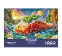 Salmonee Puzzle 1000 Pezzi, Jigsaw Puzzle Ad Alta Difficoltà Regali Per Adulti E Adolescenti, Home Giochi 38x26cm/1000pcs