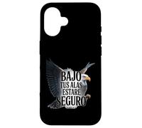 Salmos 91:4 - Bajo Tus Alas Estaré Seguro Aquila Cristiana Custodia per iPhone 16