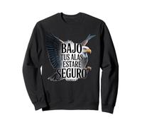 Salmos 91:4 - Bajo Tus Alas Estaré Seguro Aquila Cristiana Felpa