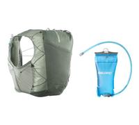 Salomon active skin 12 borsa d idratazione unisex sacchetto d acqua da 1 5 l verde