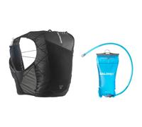 Salomon active skin 12 borsa d idratazione unisex sacchetto d acqua da 1 5 l nero