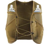 Salomon Active Skin 8, gilet da corsa, verde M Brilliant Olive/Willow