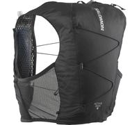 Salomon Active Skin 8 Gilet Idrici Unisex con Borracce per Idratazione Trail Running Escursionismo MTB Incluse, Facilità di Idratazione, Fit preciso, Tasche e scomparti ottimizzati