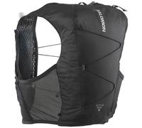 Salomon Active Skin 8 Set, zaino da corsa, nero S Black/Metal
