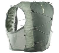 Salomon Active Skin 8 Set, zaino da corsa, grigio XL Laurel Wreath/Lily Pad