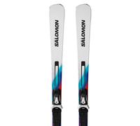 Salomon Addikt+mi12 Gw Alpine Skis Pack Trasparente 163
