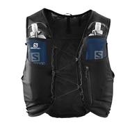 Salomon Adv Hydra Vest 8 Gilet da Running con Flask Inclusi Unisex, Comfort e stabilità, Idratazione ad accesso rapido, Semplicità, Nero, M